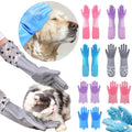 Aurissesion Pet Grooming Glove — Shed-Free Silicone Touch