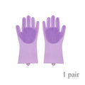 Aurissesion Pet Grooming Glove — Shed-Free Silicone Touch